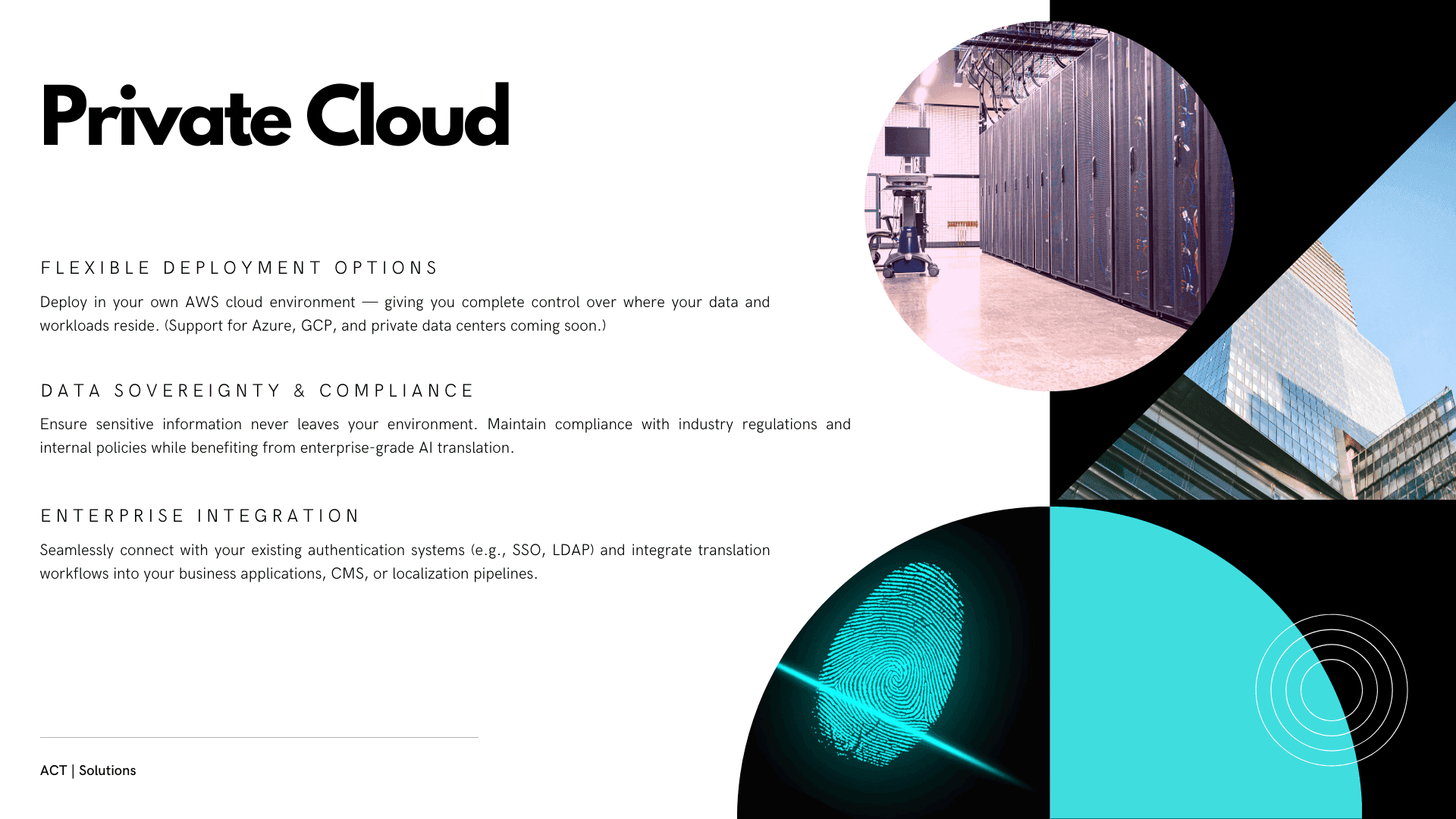 Illustration du déploiement Cloud Privé